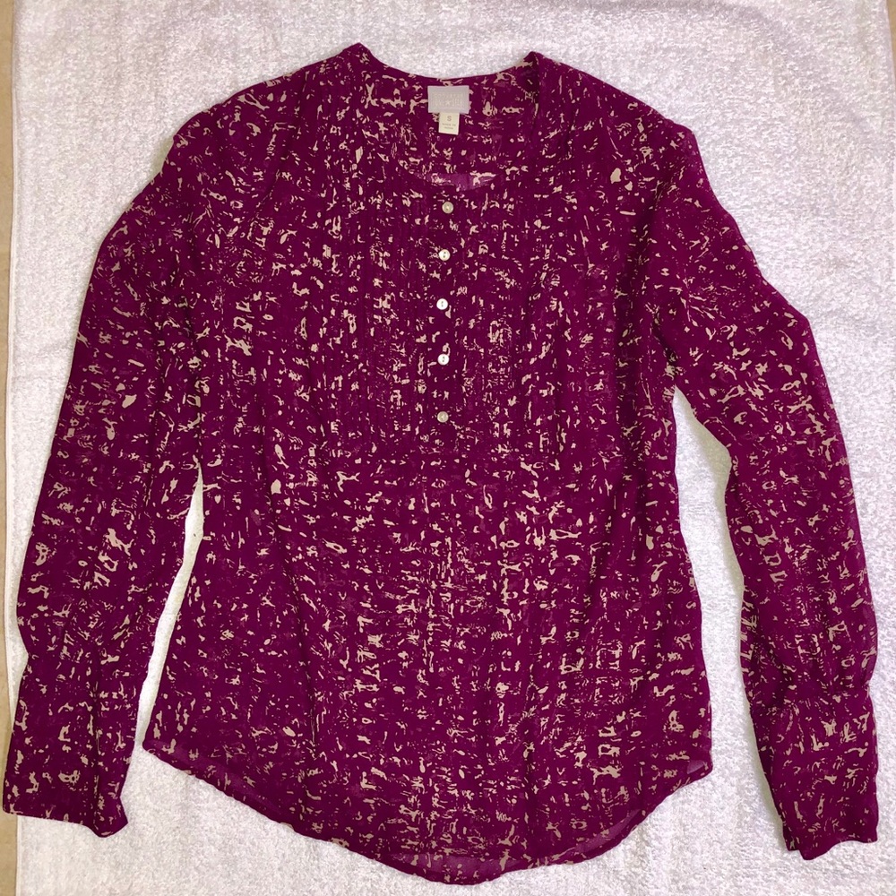 CONVERSE long sleeve blouse